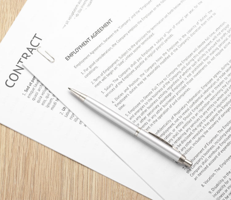 Business documents and contracts